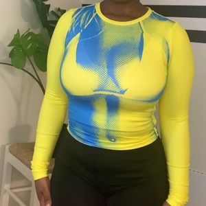 SHEIN TOP WITH PRINT